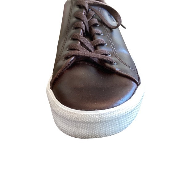 Sperry Top Sider Mens Leather Lace Up Casual Shoes Brown Size 10 - Picture 5 of 15